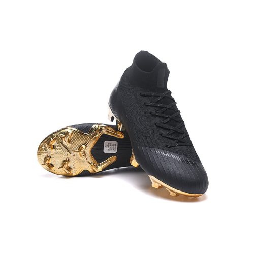 fodboldstøvler Nike Mercurial Superfly VI Elite FG - Sort Guld_4.jpg